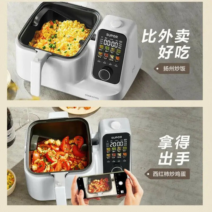 Automatic cooking machine cooking tool