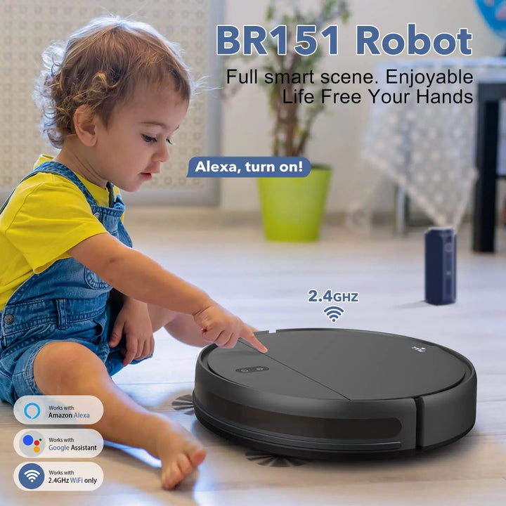 Smart floor cleaner robot