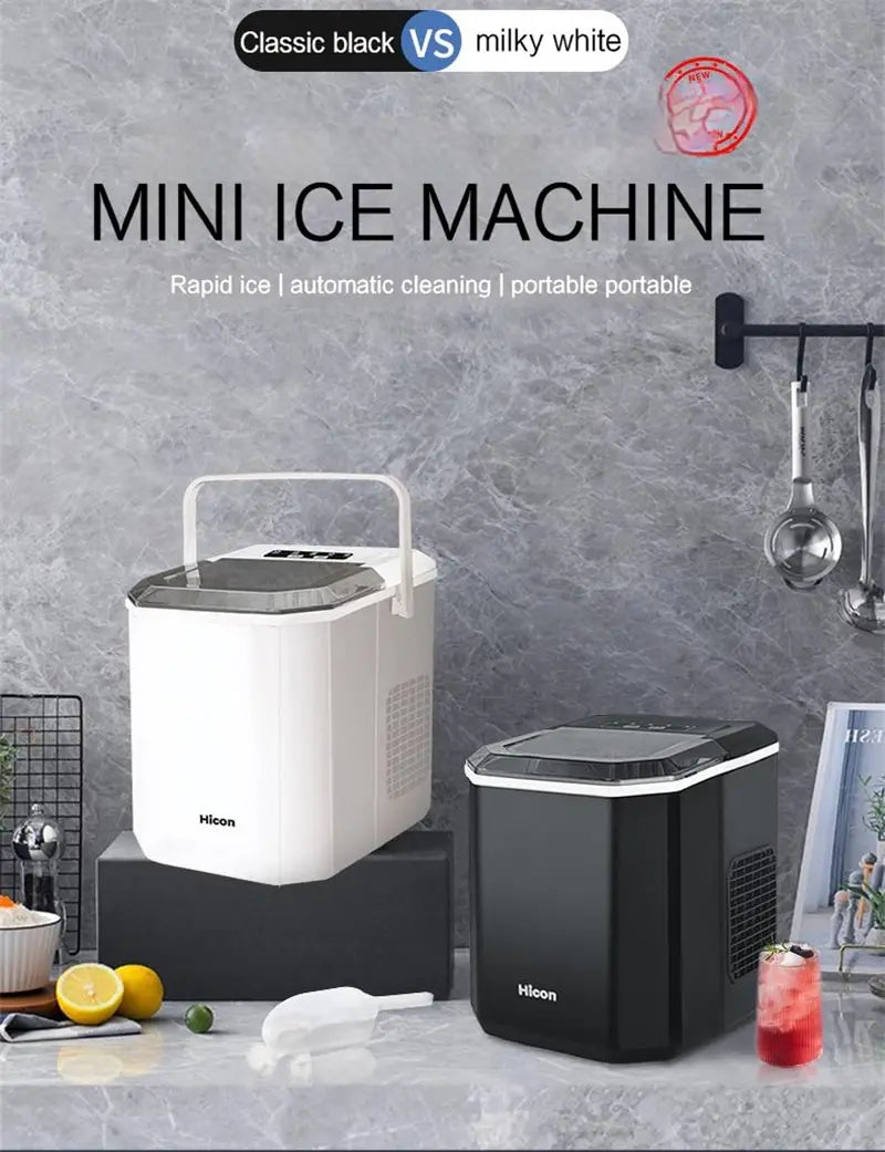 Mini automatic round ice making machine