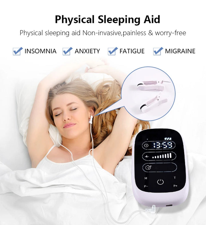 Innovative Anti-Insomnia CES Sleep Aid Machine for Snoring & Electrical Brain Stimulation