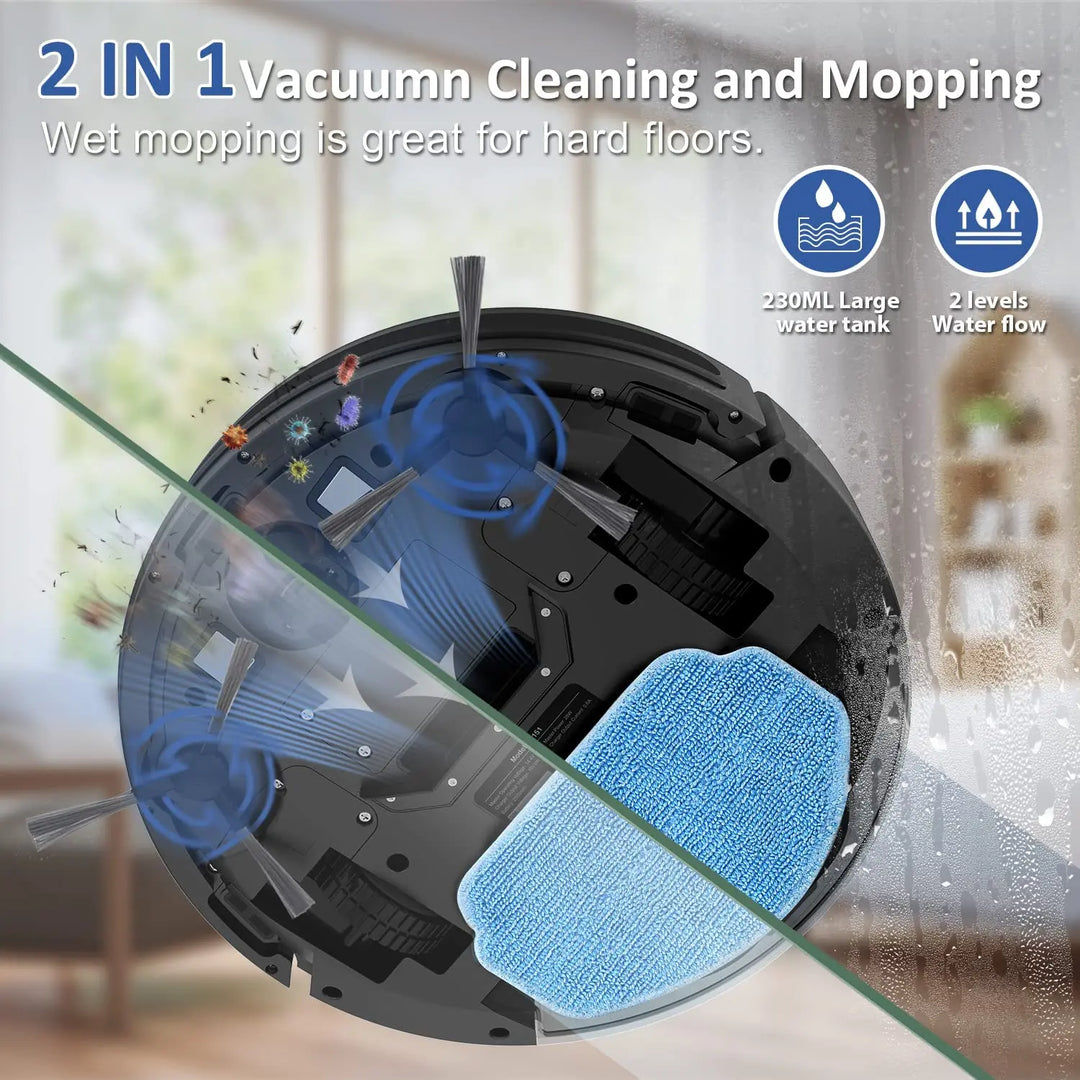 Smart floor cleaner robot