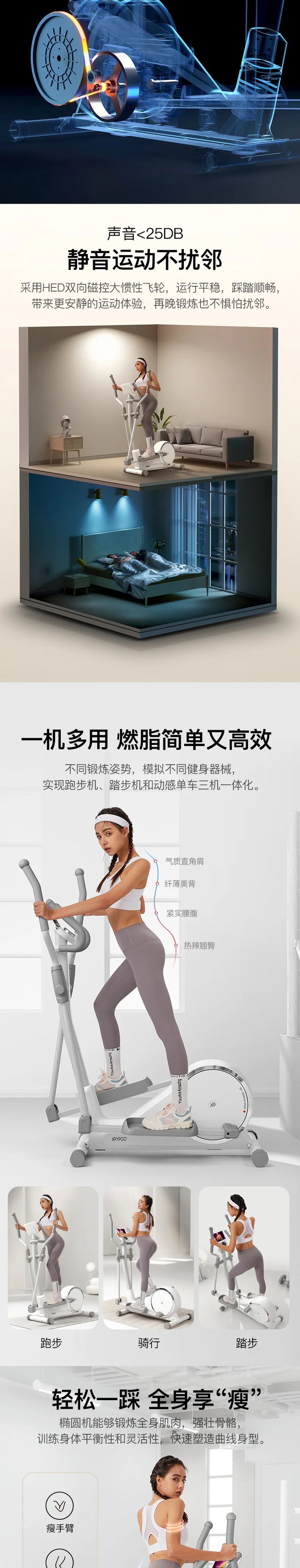 Exercise Elliptical Instrument Equipment