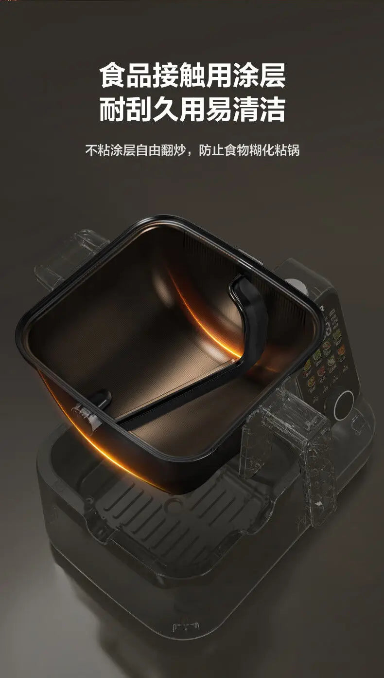 Automatic cooking machine cooking tool