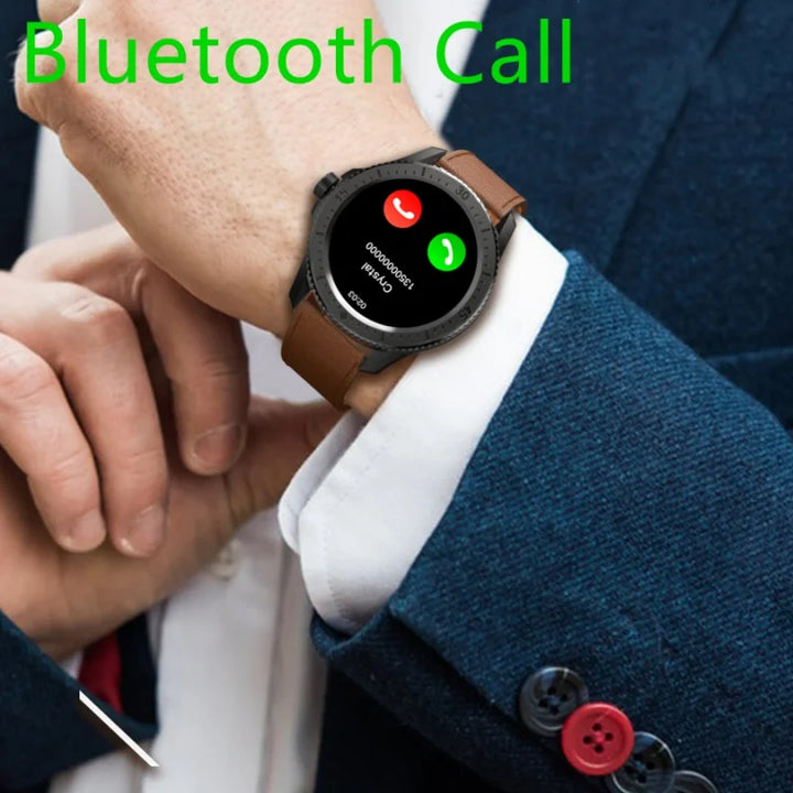 Men Smartwatch Rotary Button ECG Bluetooth